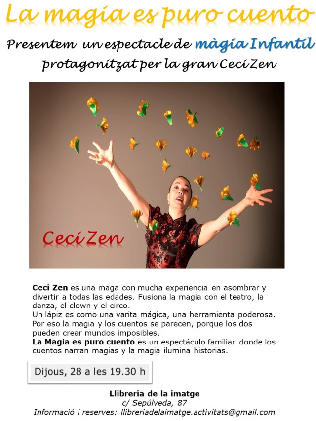 CARTELL MÀGIA CECI ZEN