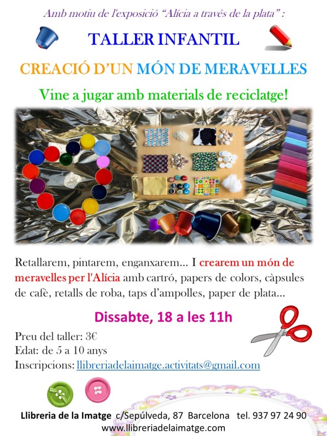 Cartell Taller Infantil Reciclatge