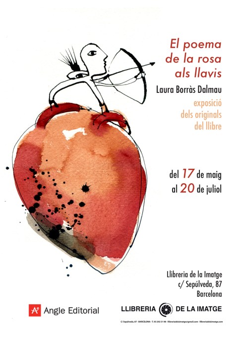 Cartell expo El poema de la rosa