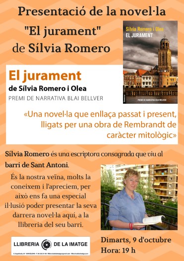 CARTELL _EL JURAMENT_ SÍLVIA ROMERO