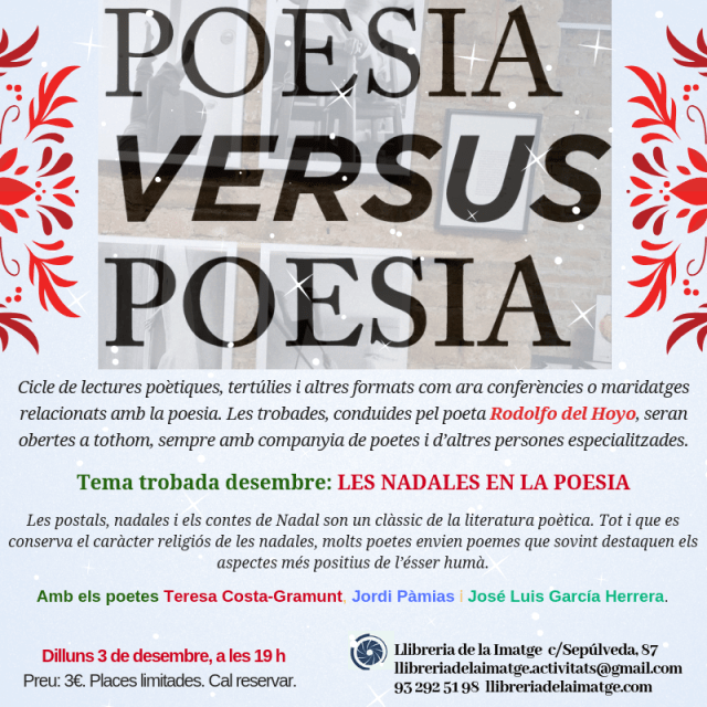 POESIA VS POESIA DESEMBRE
