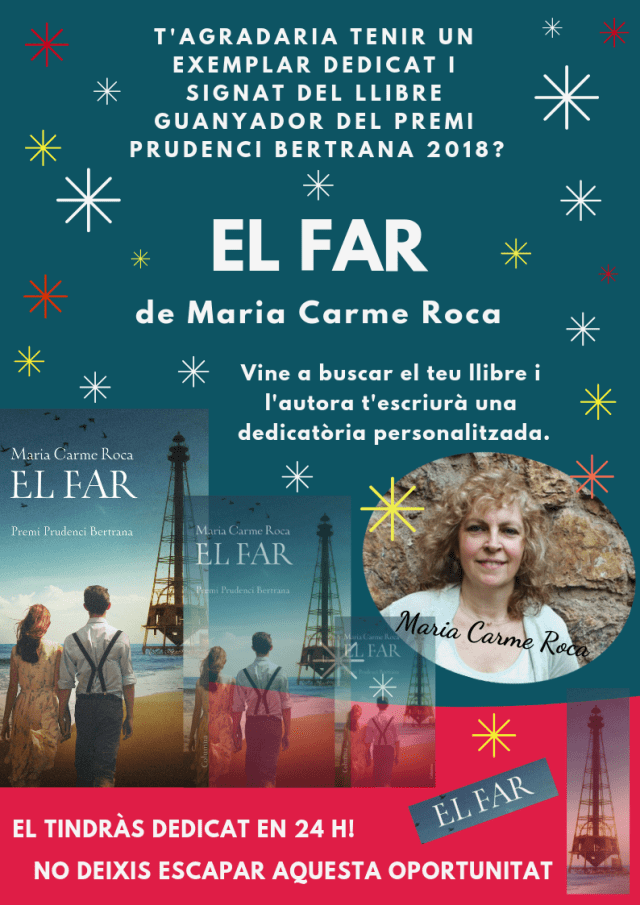 EL FAR MARIAN CARME ROCA_CARTELL DEDICATÒRIA