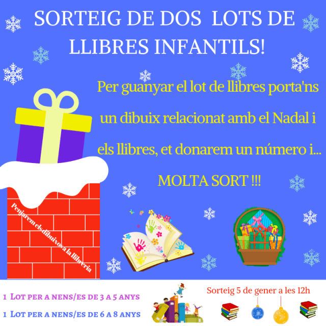 XARXES SORTEIG DE 2 LOTS DE LLIBRESINFANTILS!