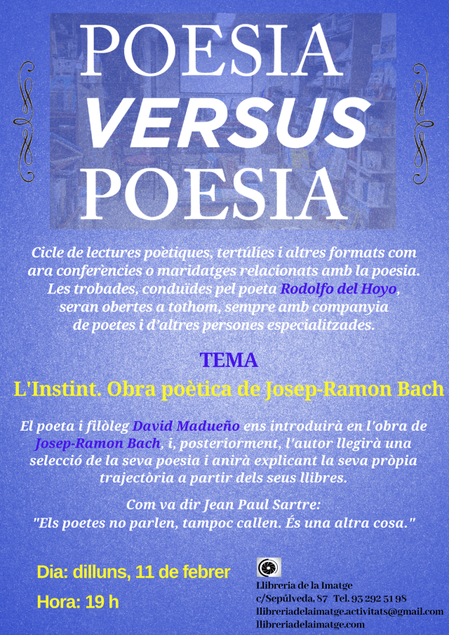 CARTELL POESIA VS POESIA FEBRER