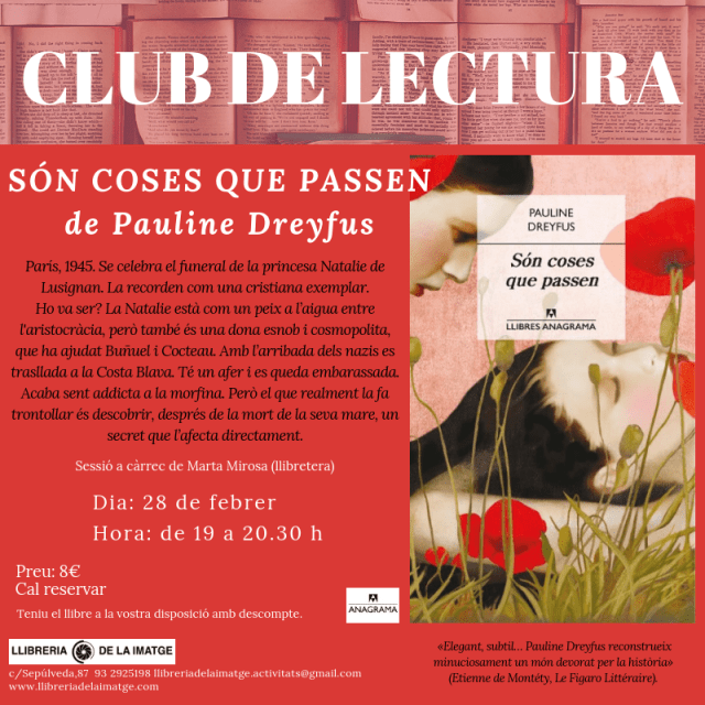 CLUB DE LECTURA Són coses que passen