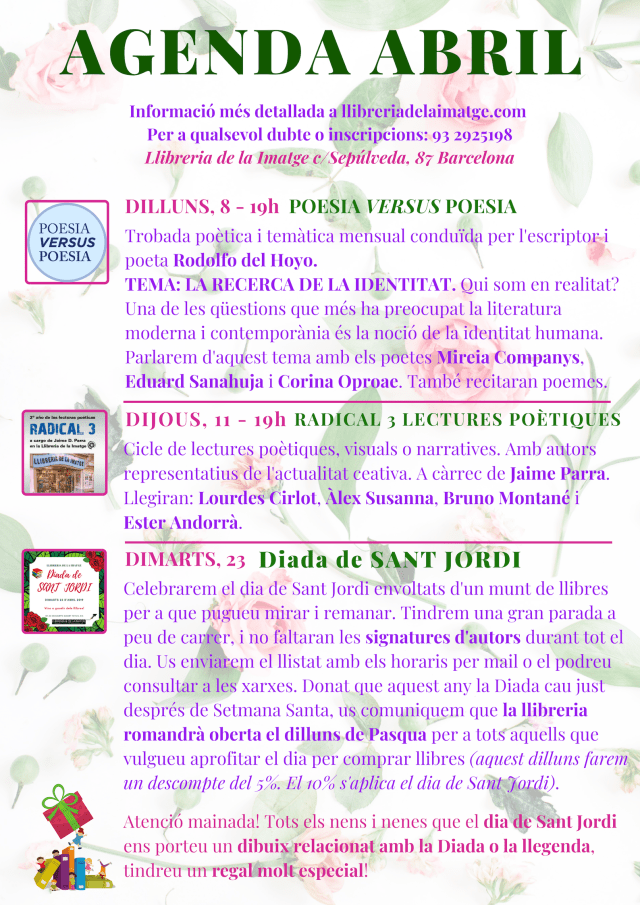 CARTELL AGENDA ABRIL 1