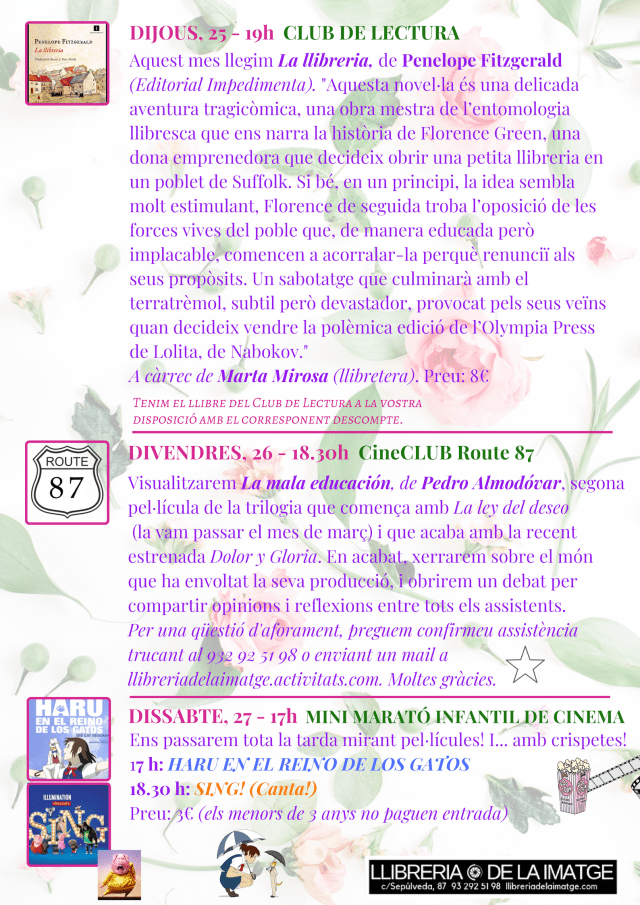 CARTELL AGENDA ABRIL 2