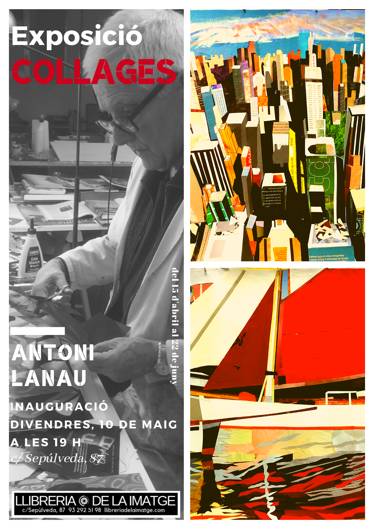 CARTELL COLLAGES LANAU