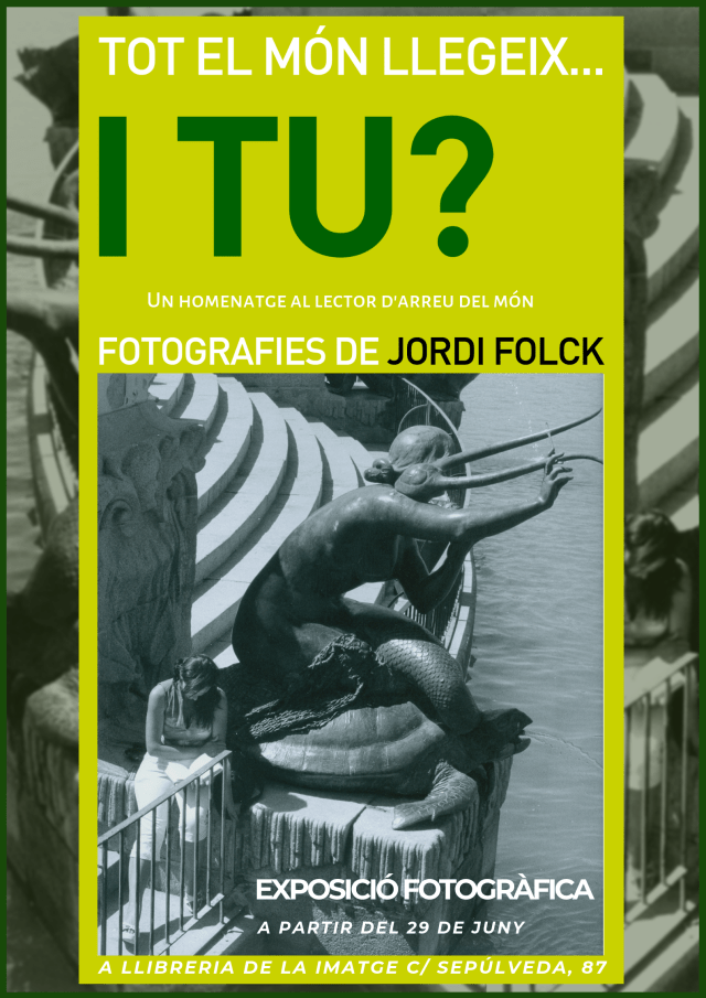 CARTELL LLIBRERIA EXPO JORDI FOLCK