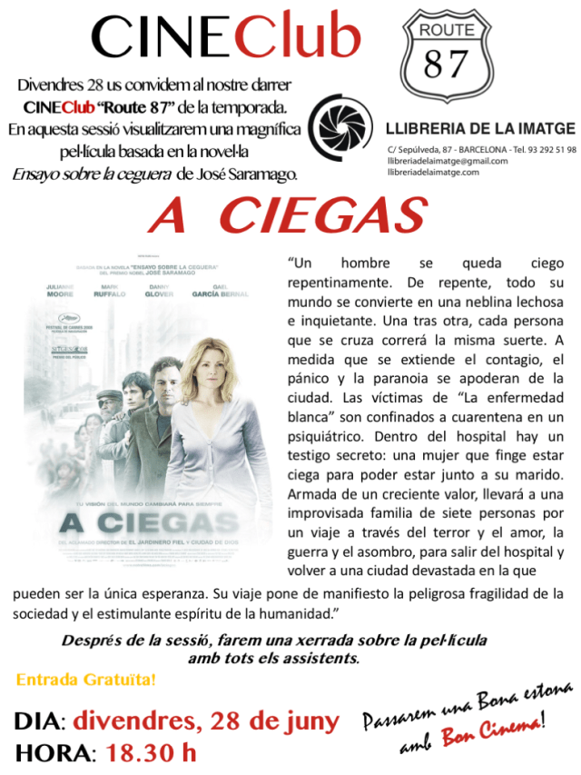 Cine Club A ciegas