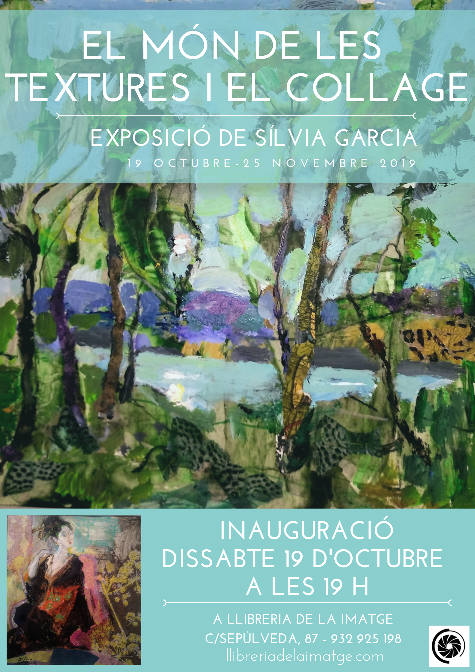 CARTELL SÍLVIA GARCIA EL MÓN DE LES TEXTURES