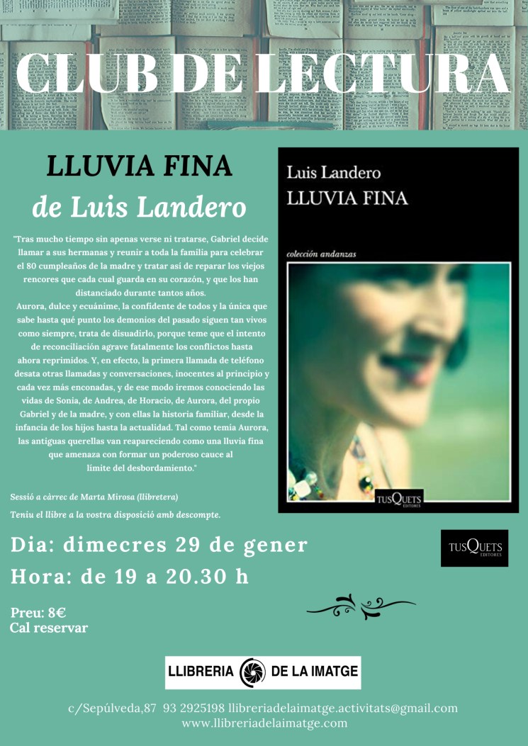 CLUB DE LECTURA LLUVIA FINA