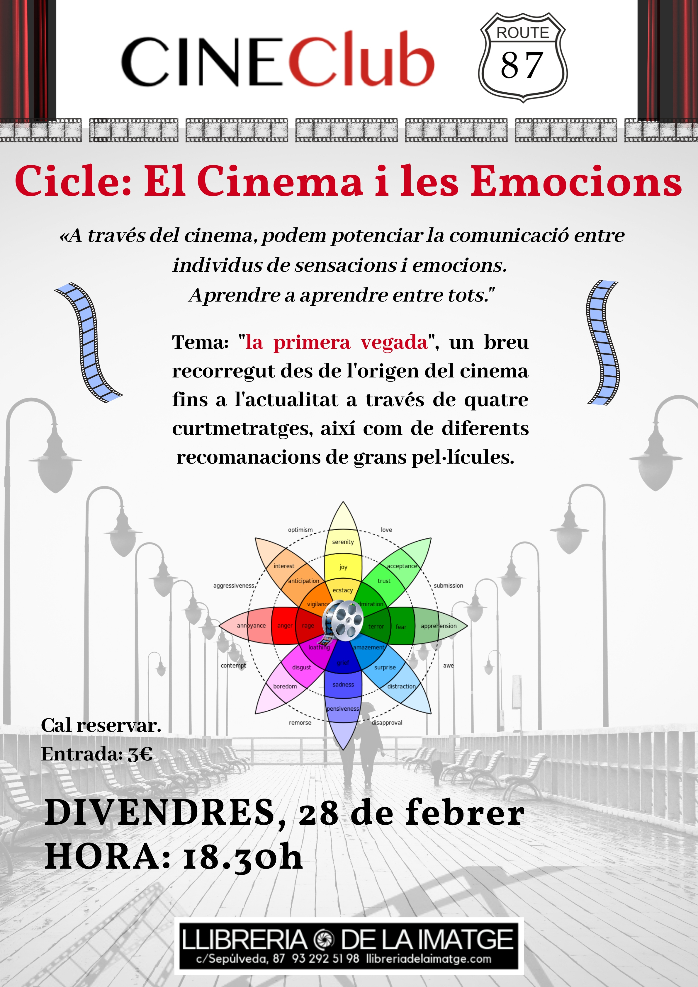 CARTELL CINE CLUB EMOCIONS FEBRER
